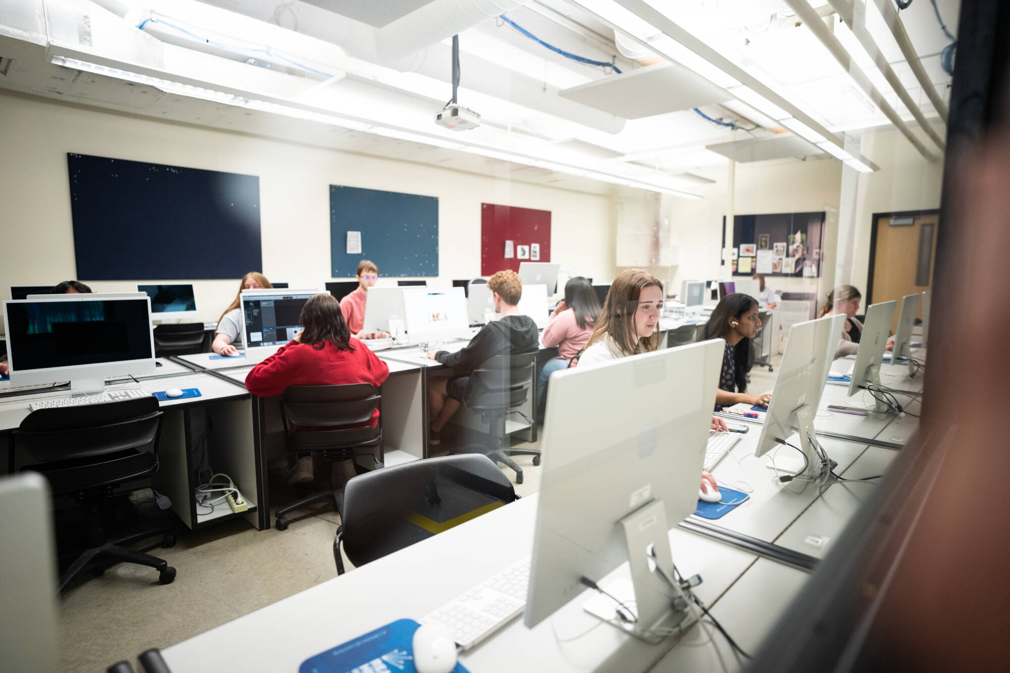Students in a computer Lab